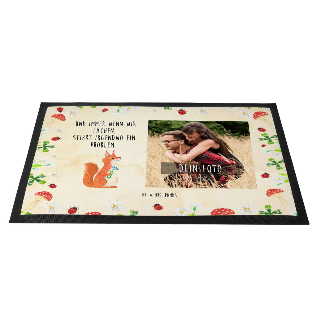 Personalized Photo Doormat Squirrel flower Personalisierte Foto Fußmatte, Tiermotive, Gute Laune, lustige Sprüche, Tiere, Spruch Deko, Lachen, Motivation Bilder, Spaß, glücklich Spruch, Spruch positiv, Eichhorn, Eichhörnchen, Motivation Sprüche