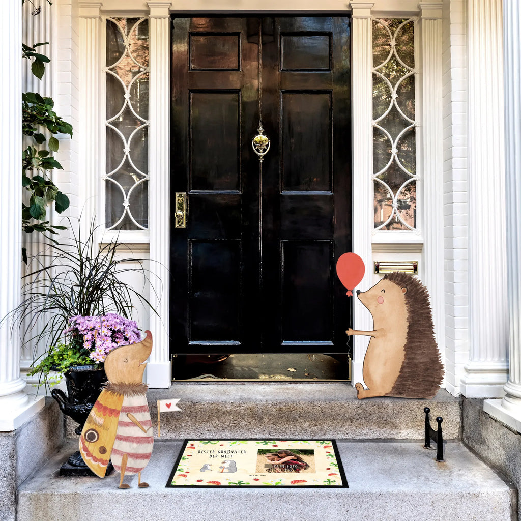 Personalized Photo Doormat penguin Best grandfather in the world Personalisierte Foto Fußmatte, für, Dankeschön, Geschenk, Schenken, Geburtstag, Geburtstagsgeschenk, Geschenkidee, Danke, Bedanken, Mitbringsel, Freude machen, Geschenktipp, Großvater, Grossvater, Opa, Opi. Großpapa, Großeltern, Enkel, Enkelin, Enkelkind, Kleinigkeit, Oppa, Oppi, Bester