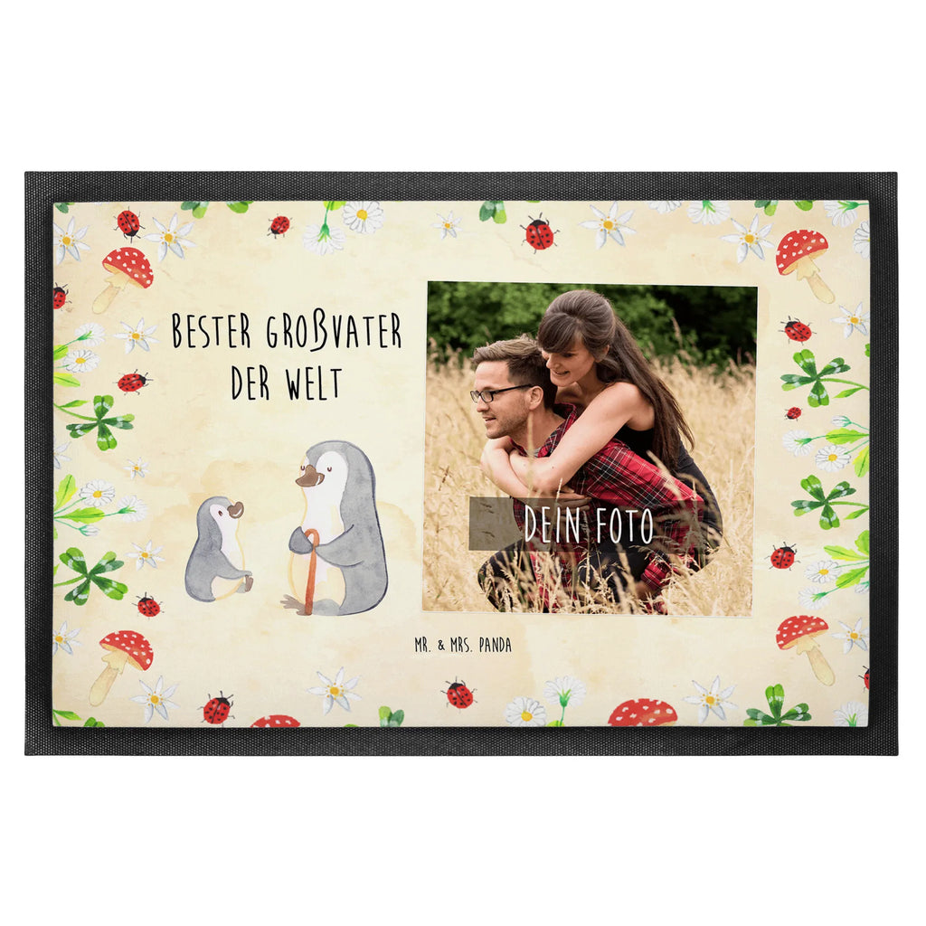 Personalized Photo Doormat penguin Best grandfather in the world Personalisierte Foto Fußmatte, für, Dankeschön, Geschenk, Schenken, Geburtstag, Geburtstagsgeschenk, Geschenkidee, Danke, Bedanken, Mitbringsel, Freude machen, Geschenktipp, Großvater, Grossvater, Opa, Opi. Großpapa, Großeltern, Enkel, Enkelin, Enkelkind, Kleinigkeit, Oppa, Oppi, Bester