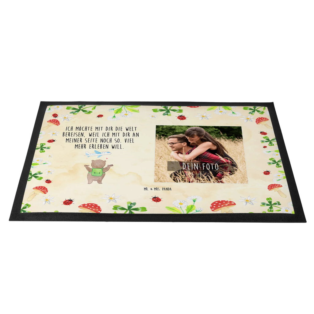 Personalized Photo Doormat bear Airplane Personalisierte Foto Fußmatte, Liebe, Partner, Freund, Freundin, Ehemann, Ehefrau, Heiraten, Verlobung, Heiratsantrag, Liebesgeschenk, Jahrestag, Hocheitstag, Geschenk für Frauen, für Ehemann, Geschenk für Partner, Liebesbeweis, für Männer, Valentinstag, Geschenk für Freundin, Mitbringsel, Hochzeitstag