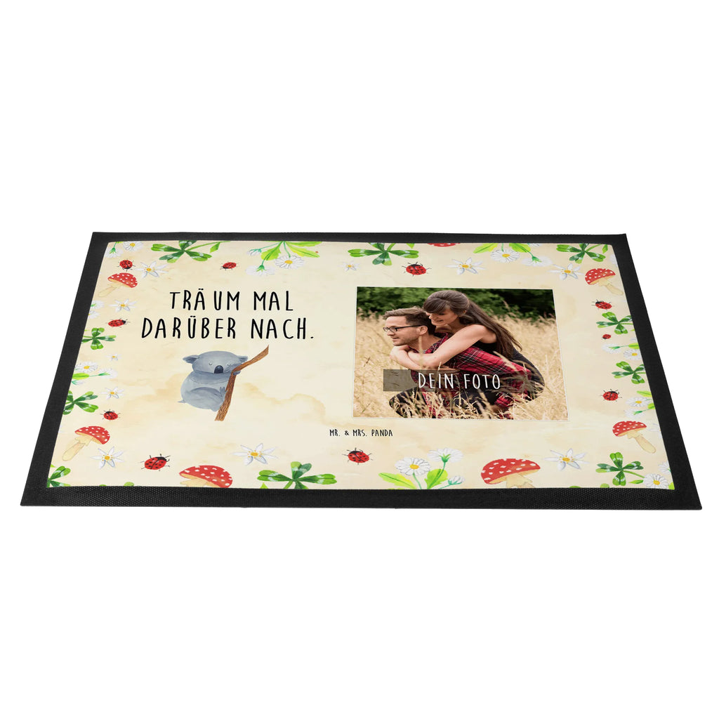 Personalized Photo Doormat koala Personalisierte Foto Fußmatte, Tiermotive, Gute Laune, lustige Sprüche, Tiere, Koala, Traumland, Schlafzimmer, träumen, schlafen, Bär, Koalabär, Traum