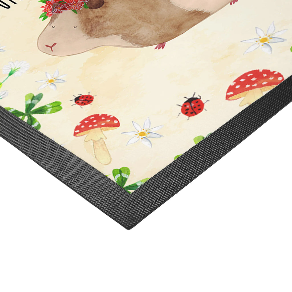 Personalized Photo Doormat Guinea pig wisdom Personalisierte Foto Fußmatte, Tiermotive, Gute Laune, lustige Sprüche, Tiere, Meerschweinchen, Meerie, Meeries, Wunder, Blumenkind, Realität, Spruch, Weisheit, Motivation, Wunderland