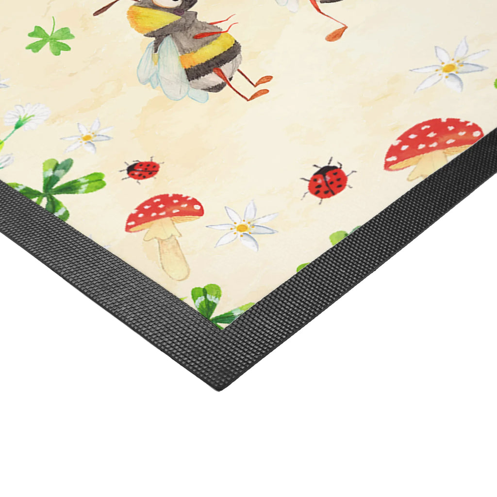 Personalized Photo Doormat bumblebees shamrock Personalisierte Foto Fußmatte, Tiermotive, Gute Laune, lustige Sprüche, Tiere, Hummel, Biene, Spruch positiv, Biene Deko, Spruch schön, glücklich sein, glücklich werden, Spruch fröhlich