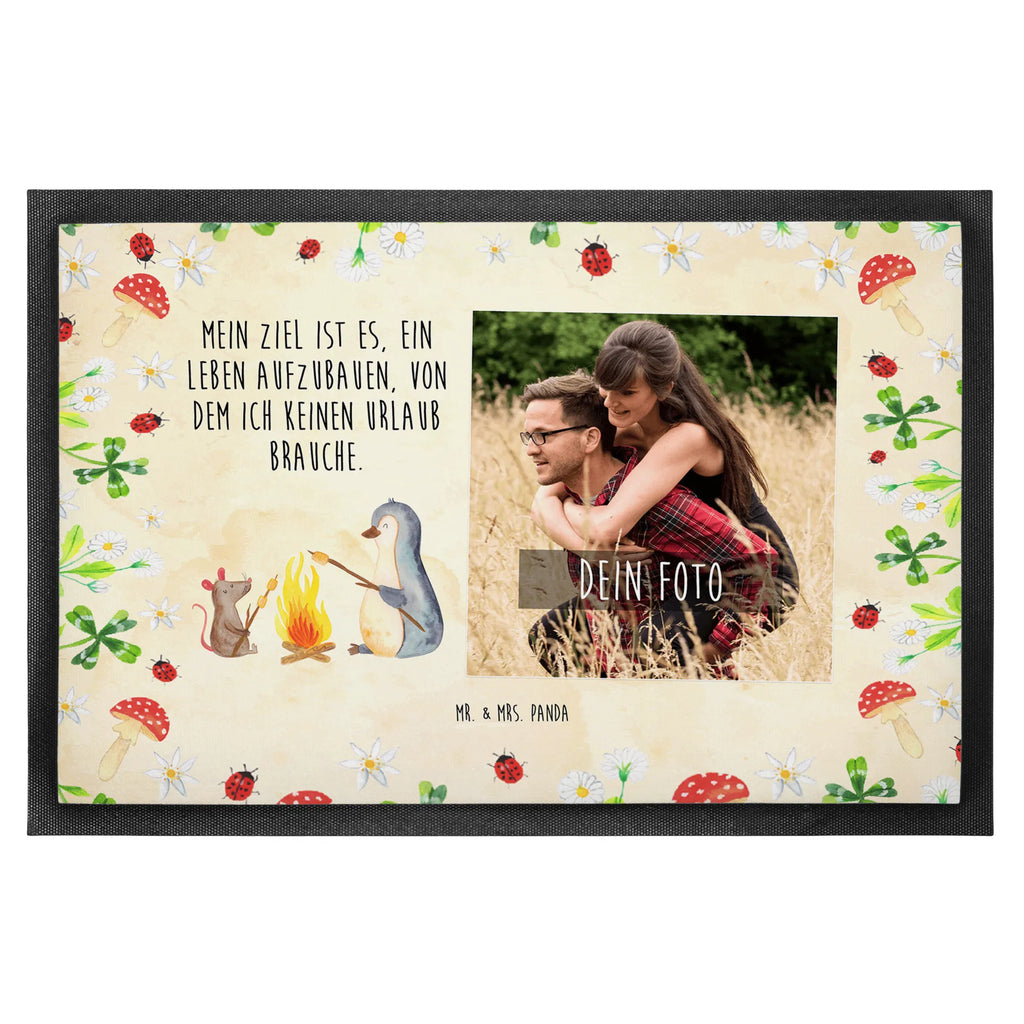 Personalized Photo Doormat Penguin campfire Personalisierte Foto Fußmatte, Pinguin, grillen, Feuer, Maus, Motivation, Büro, Leben, Pinguine, Arbeit, Liebe, Büroalltag, Neustart, Lebensmotivation, Lagerfeuer, Lebensspruch, Marshmallows, Job