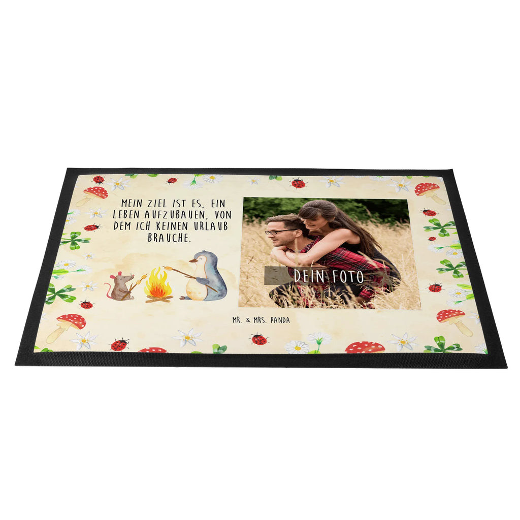 Personalized Photo Doormat Penguin campfire Personalisierte Foto Fußmatte, Pinguin, grillen, Feuer, Maus, Motivation, Büro, Leben, Pinguine, Arbeit, Liebe, Büroalltag, Neustart, Lebensmotivation, Lagerfeuer, Lebensspruch, Marshmallows, Job