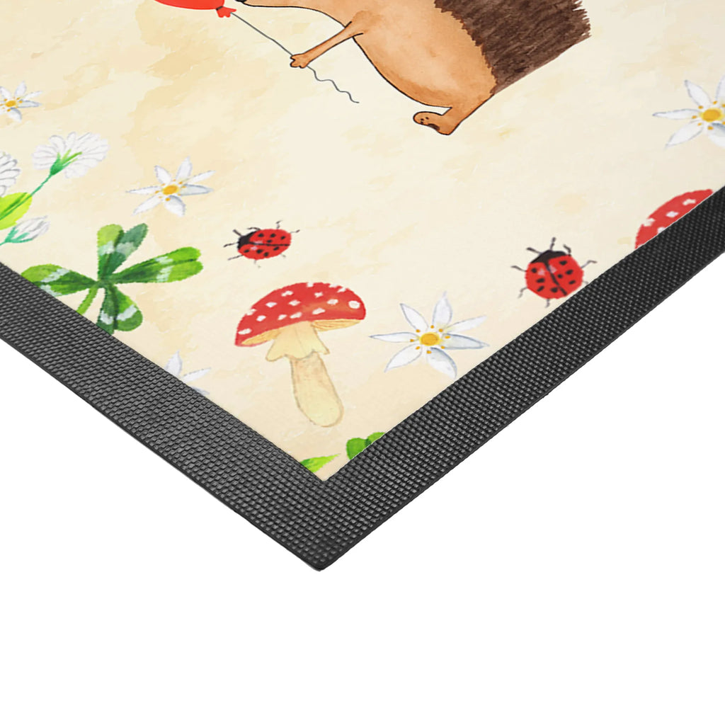 Personalized Photo Doormat Hedgehog balloon Personalisierte Foto Fußmatte, Tiermotive, Gute Laune, lustige Sprüche, Tiere, Igel, Geburtstag, Herzlichen Glückwunsch, Glückwunsch, Geburtstagskind, Ballon, Happy Birthday