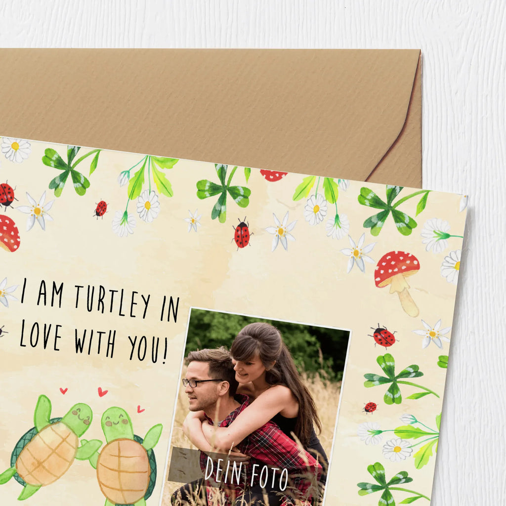 Personalized Photo Deluxe Card turtles Pair fotokarte, Personalisierte Foto Grußkarte, Freund, Ehefrau, Liebe, Hocheitstag, Ehemann, Verlobung, Heiratsantrag, Partner, Heiraten, Liebesgeschenk, Jahrestag, Freundin, Mitbringsel, Geschenk für Frauen, Liebesbeweis, Geschenk für Partner, Valentinstag, für Männer, Geschenk für Freundin, für Ehemann, Hochzeitstag
