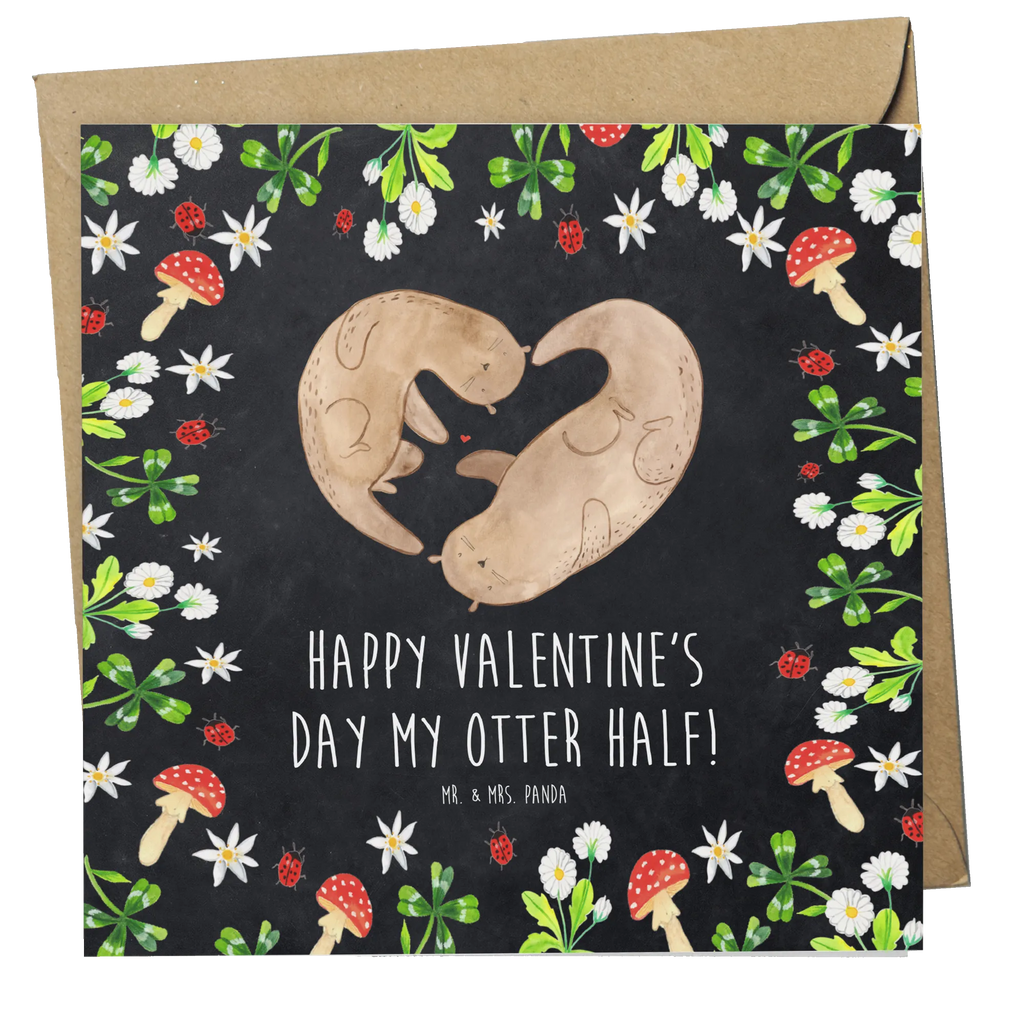Deluxe Card otter valentine Grußkarte, anlasskarte, faltkarte, Glückwunschkarte, Klappkarte, doppelkarte, Freund, Liebe, Liebesgeschenk, Jahrestag, Verlobung, Partner, Ehemann, Ehefrau, Heiraten, Heiratsantrag, Hocheitstag, Freundin, Valentinstag, Geschenk für Frauen, Liebesbeweis, für Männer, Geschenk für Freundin, für Ehemann, Mitbringsel, Geschenk für Partner, Hochzeitstag