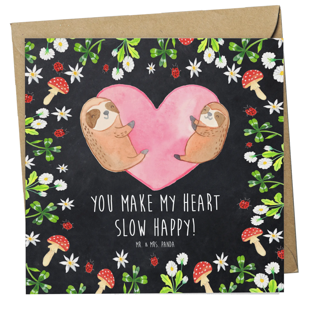 Deluxe Card sloths Heart anlasskarte, Glückwunschkarte, doppelkarte, Grußkarte, faltkarte, Klappkarte, Verlobung, Freundin, Partner, Freund, Ehemann, Ehefrau, Heiraten, Heiratsantrag, Liebe, Hocheitstag, Liebesgeschenk, Jahrestag, Hochzeitstag, Liebesbeweis, für Männer, Valentinstag, für Ehemann, Geschenk für Frauen, Mitbringsel, Geschenk für Partner, Geschenk für Freundin
