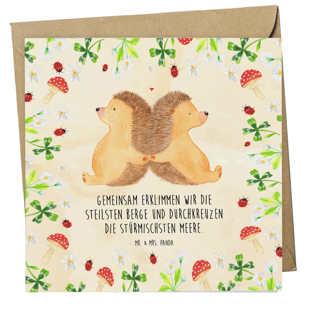 Deluxe Karte Igel händchenhaltend Hochwertige Klappkarte, Hochwertige Grußkarte, Geburtstagskarte, Karte, Hochzeitskarte, Klappkarte, Glückwunschkarte, Grußkarte, Einladungskarte, Liebe, Partner, Freund, Freundin, Ehemann, Ehefrau, Heiraten, Verlobung, Heiratsantrag, Liebesgeschenk, Jahrestag, Hocheitstag, große Liebe, Hochzeit, Igel, Hand in Hand, Lieblingsmensch, Liebesbeweis, Igelliebe, Geschenk für zwei, Love, Liebesbotschaft, Gemeinsamkeit