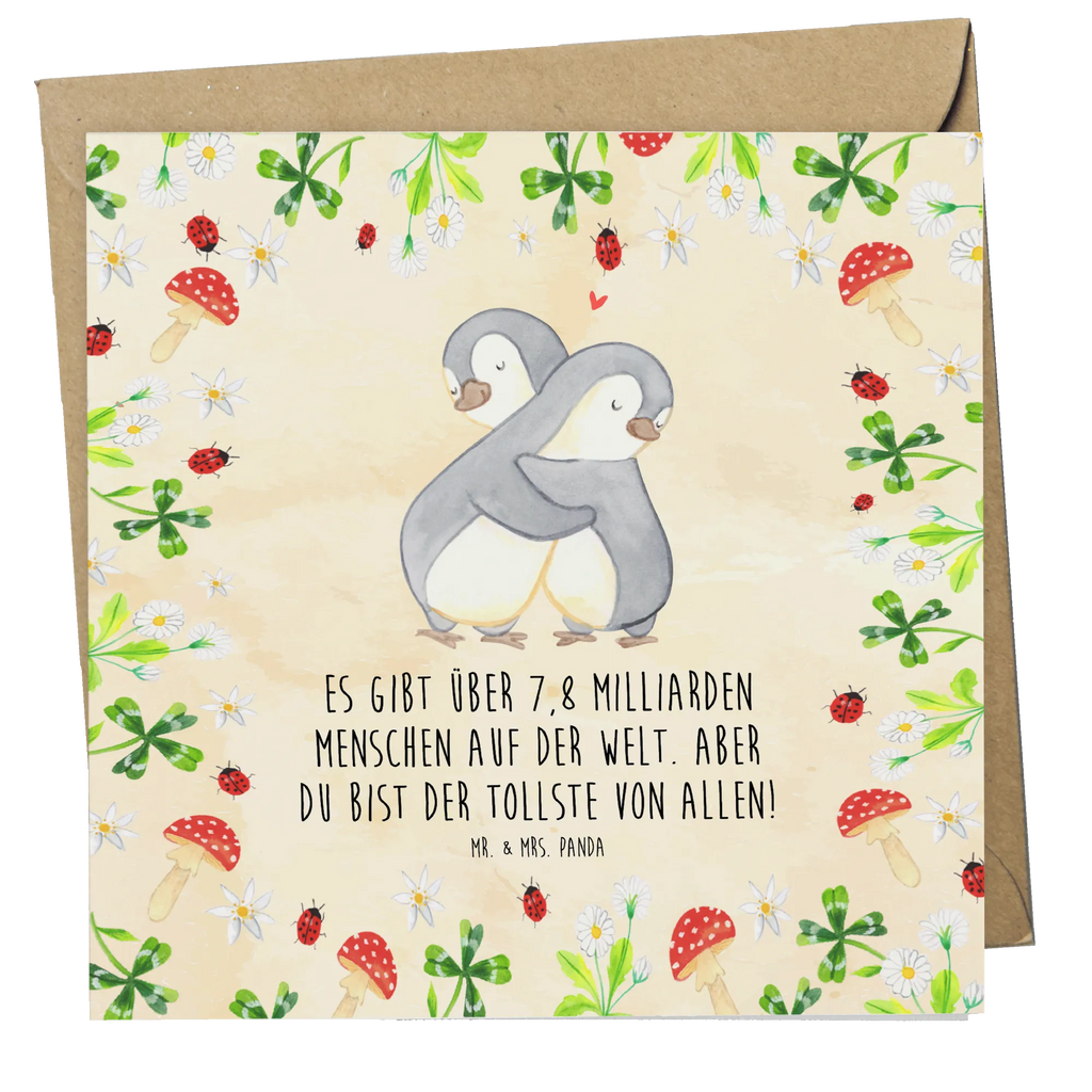 Deluxe Karte Pinguine Kuscheln doppelkarte, Glückwunschkarte, Grußkarte, faltkarte, Klappkarte, Verlobung, Freundin, Partner, Freund, Ehemann, Ehefrau, Heiraten, Heiratsantrag, Liebe, Hocheitstag, Liebesgeschenk, Jahrestag, Mitbringsel, Hochzeitstag, für Männer, Liebesbeweis, Geschenk für Frauen, Geschenk für Partner, Geschenk für Freundin, Valentinstag, für Ehemann