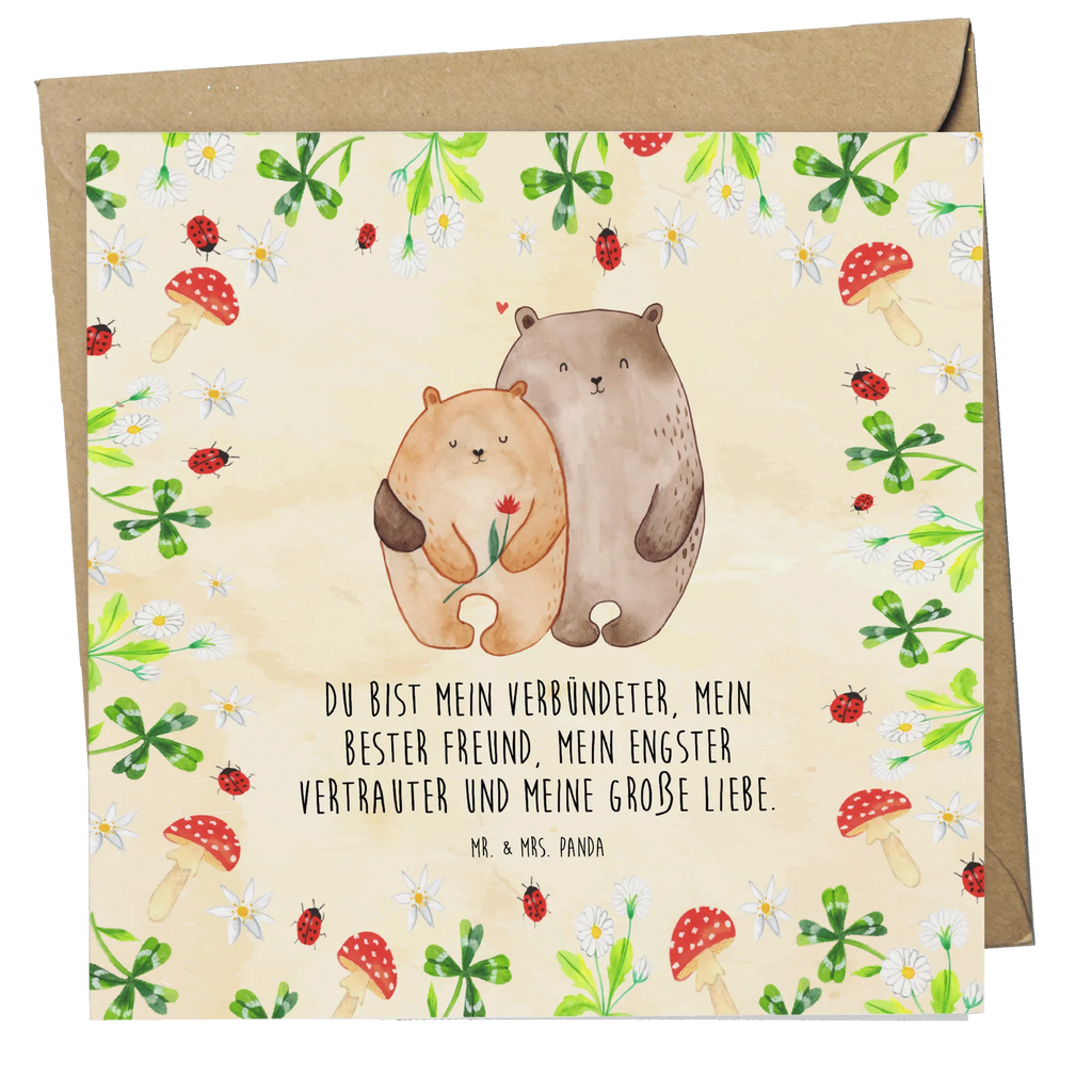 Deluxe Karte Bären Liebe Geburtstagskarte, Hochwertige Klappkarte, Einladungskarte, Klappkarte, Grußkarte, Hochwertige Grußkarte, Glückwunschkarte, Karte, Hochzeitskarte, Liebe, Partner, Freund, Freundin, Ehemann, Ehefrau, Heiraten, Verlobung, Heiratsantrag, Liebesgeschenk, Jahrestag, Hocheitstag, Verlobt, Bären, Bärchen, Hochzeitstag, Liebesbeweis, Geschenk Freundin, Verheiratet, Verliebt, Bär, Geschenk Hochzeit, Geschenk Freund