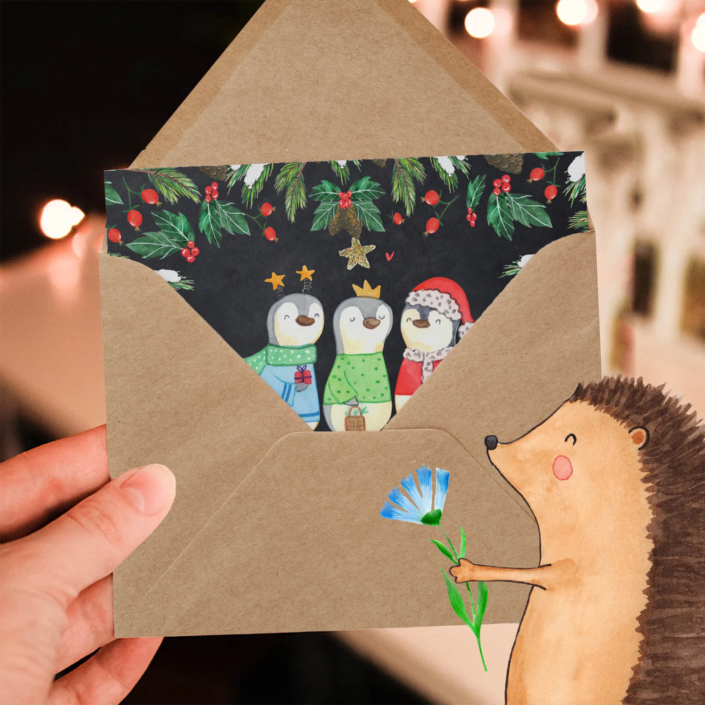 Deluxe Card wintertime Holy Three Kings Klappkarte, Grußkarte, Glückwunschkarte, anlasskarte, doppelkarte, faltkarte, Wintermotiv, Heiligabend, Advent, Nikolaus, Weihnachtsdeko, Weihnachten, Winter, Weihnachtsmann, Weihnachtstage, Heilige Drei Könige, Weihnachtszeit