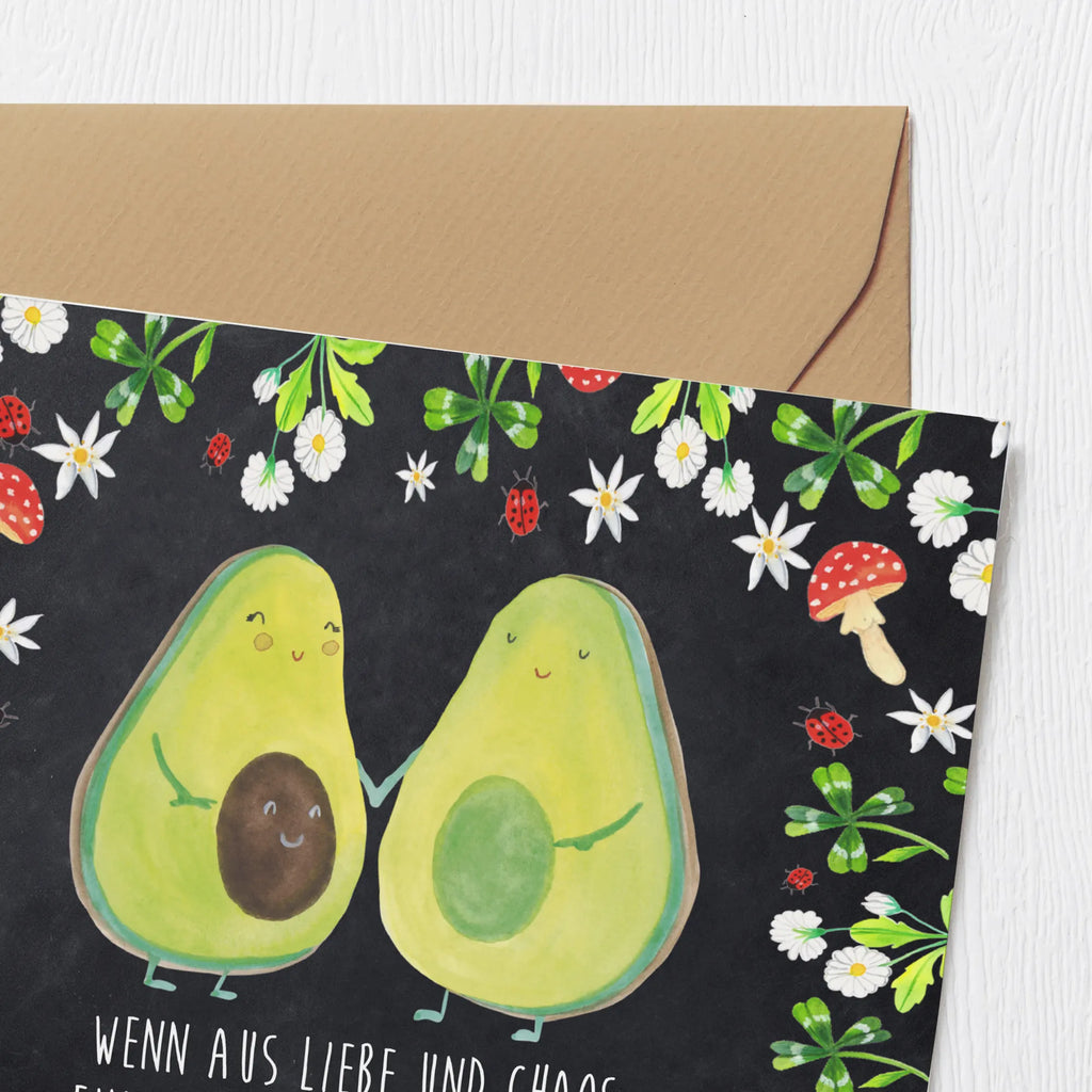 Deluxe Karte Avocado Pärchen Karte, Einladungskarte, Hochwertige Grußkarte, Klappkarte, Geburtstagskarte, Hochzeitskarte, Hochwertige Klappkarte, Grußkarte, Glückwunschkarte, Avocado, Veggie, Vegan, Gesund, Kinder, Schwangerschaft, Hochzeit, Avocuddle, Avocados, Babyshower, Babyparty, Geburt, Liebe, Familie