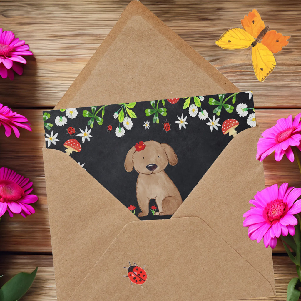 Deluxe Card Dog lady Glückwunschkarte, Klappkarte, Hochwertige Klappkarte, Karte, Einladungskarte, Geburtstagskarte, Grußkarte, Hochwertige Grußkarte, Hochzeitskarte, Hund, Hundemotiv, Haustier, Hunderasse, Tierliebhaber, Hundebesitzer, Sprüche, Frauchen, Hundeglück, Hundeliebe, Hunde, Liebe