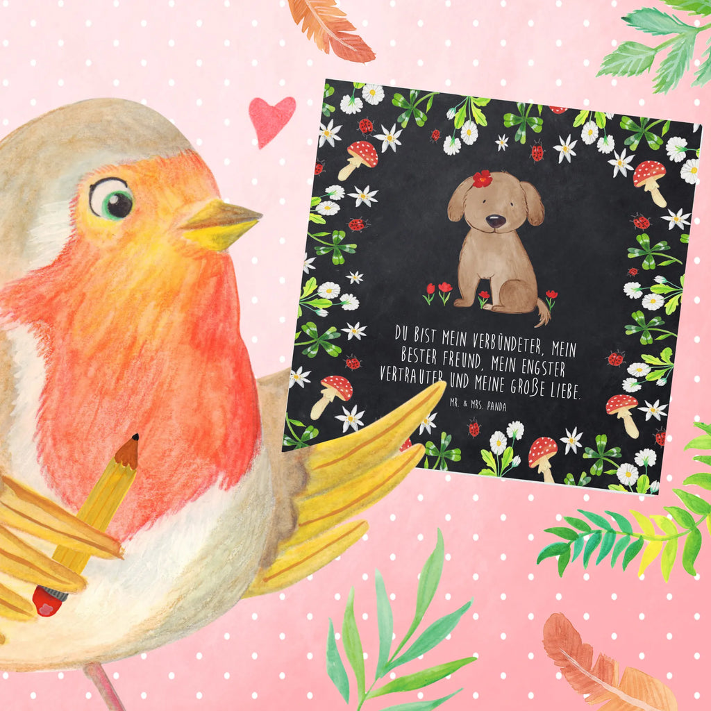 Deluxe Card Dog lady Glückwunschkarte, Klappkarte, Hochwertige Klappkarte, Karte, Einladungskarte, Geburtstagskarte, Grußkarte, Hochwertige Grußkarte, Hochzeitskarte, Hund, Hundemotiv, Haustier, Hunderasse, Tierliebhaber, Hundebesitzer, Sprüche, Frauchen, Hundeglück, Hundeliebe, Hunde, Liebe