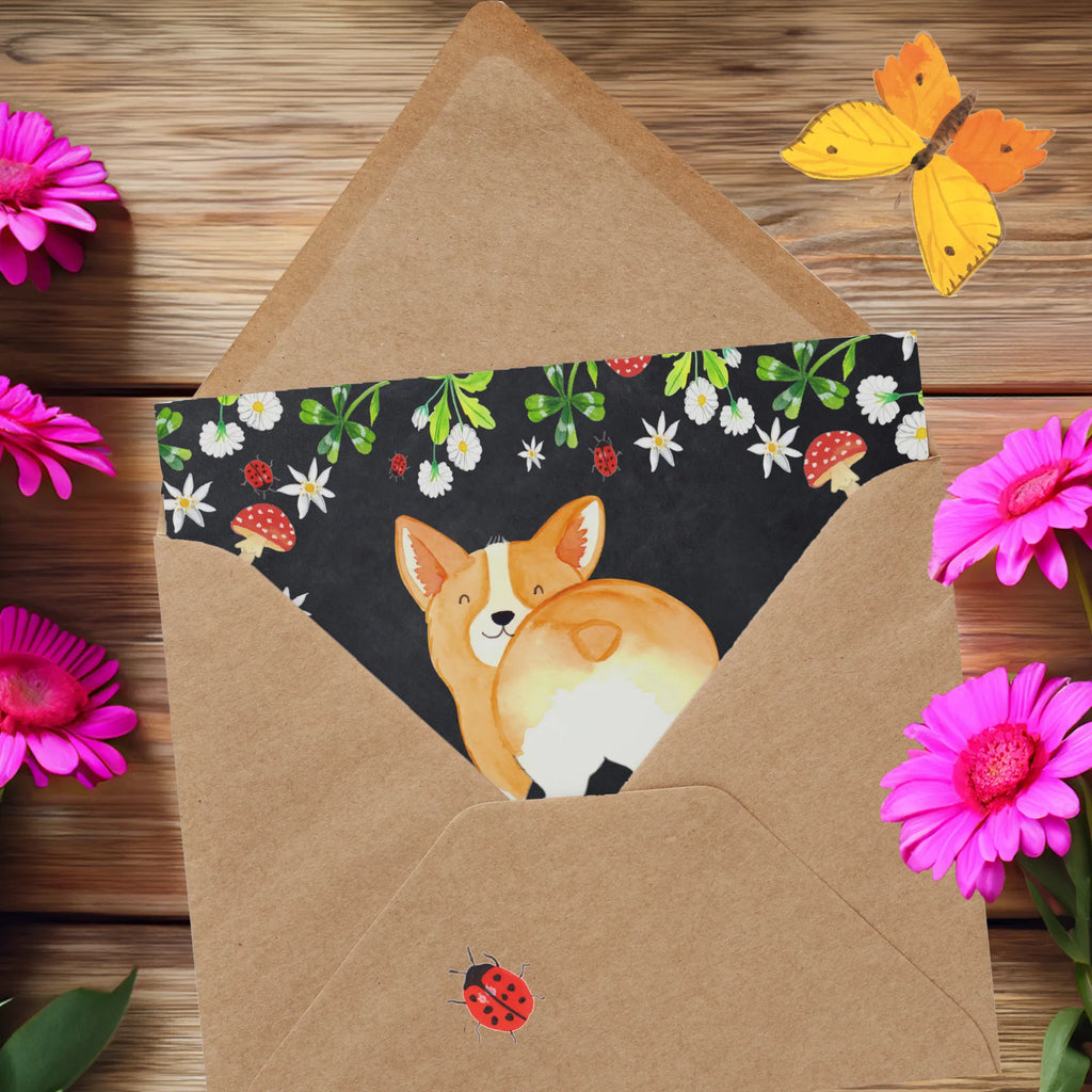 Deluxe Karte Corgi Po Einladungskarte, Hochwertige Grußkarte, Karte, Glückwunschkarte, Grußkarte, Hochzeitskarte, Klappkarte, Geburtstagskarte, Hochwertige Klappkarte, Hund, Hundemotiv, Haustier, Hunderasse, Tierliebhaber, Hundebesitzer, Sprüche, Selbstliebe, Corgie, Hundeliebe, Motivation, Spruch
