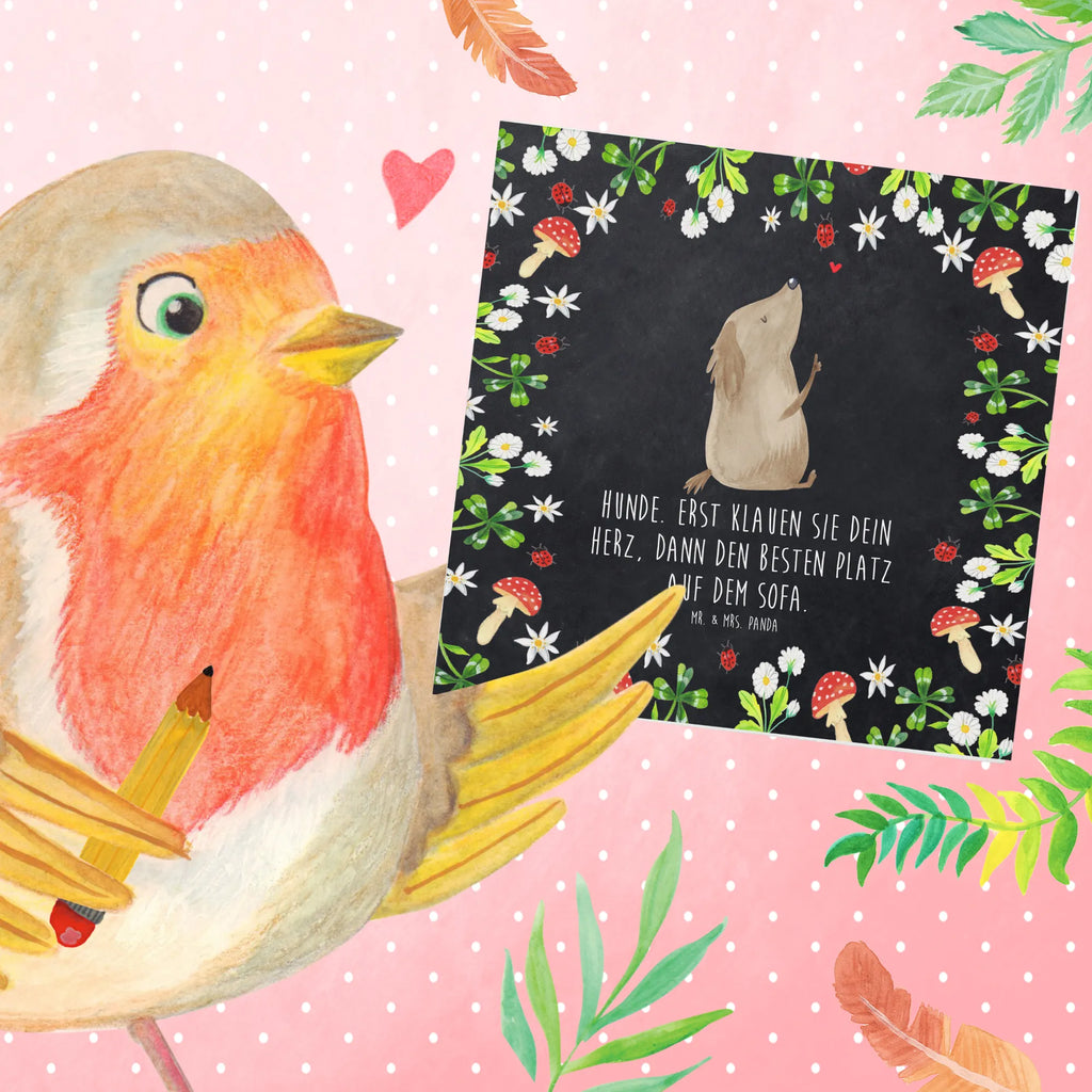 Deluxe Karte Hund Liebe Karte, Hochwertige Grußkarte, Einladungskarte, Grußkarte, Glückwunschkarte, Hochzeitskarte, Geburtstagskarte, Klappkarte, Hochwertige Klappkarte, Hund, Hundemotiv, Haustier, Hunderasse, Tierliebhaber, Hundebesitzer, Sprüche, Frauchen, Hundeglück, Hundeliebe, Hunde, Liebe