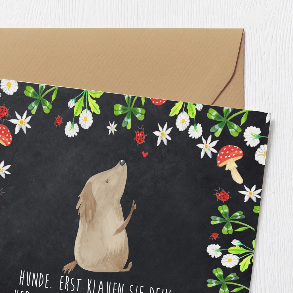 Deluxe Karte Hund Liebe Karte, Hochwertige Grußkarte, Einladungskarte, Grußkarte, Glückwunschkarte, Hochzeitskarte, Geburtstagskarte, Klappkarte, Hochwertige Klappkarte, Hund, Hundemotiv, Haustier, Hunderasse, Tierliebhaber, Hundebesitzer, Sprüche, Frauchen, Hundeglück, Hundeliebe, Hunde, Liebe