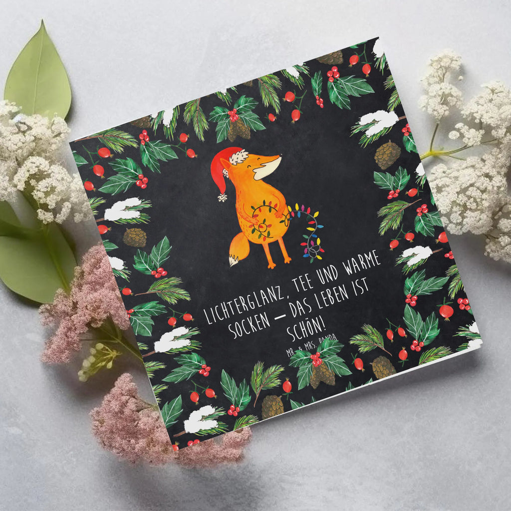Deluxe Karte Fuchs Weihnachten Einladungskarte, Hochzeitskarte, Karte, Hochwertige Klappkarte, Hochwertige Grußkarte, Glückwunschkarte, Klappkarte, Grußkarte, Geburtstagskarte, Winter, Weihnachten, Weihnachtsdeko, Nikolaus, Advent, Heiligabend, Wintermotiv, Fuchs, Geschenk Weihnachten, Weihnachtszeit, Weihnachtsmann, Spruch schön, Füchse