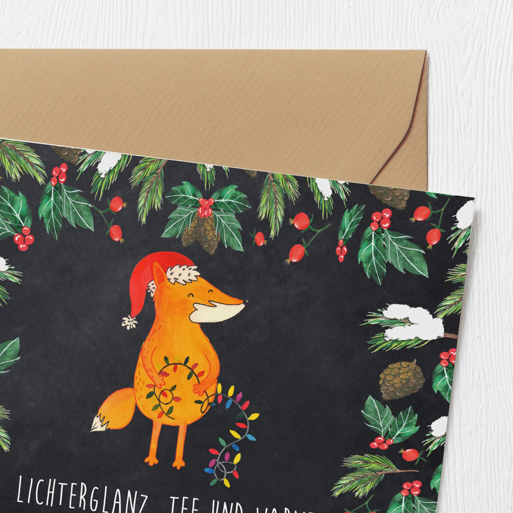 Deluxe Karte Fuchs Weihnachten Einladungskarte, Hochzeitskarte, Karte, Hochwertige Klappkarte, Hochwertige Grußkarte, Glückwunschkarte, Klappkarte, Grußkarte, Geburtstagskarte, Winter, Weihnachten, Weihnachtsdeko, Nikolaus, Advent, Heiligabend, Wintermotiv, Fuchs, Geschenk Weihnachten, Weihnachtszeit, Weihnachtsmann, Spruch schön, Füchse