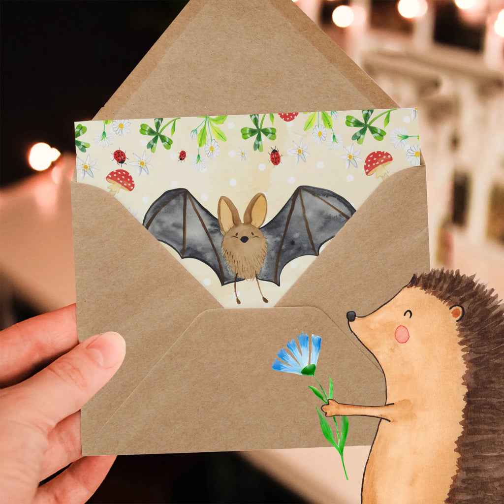 Deluxe Card bat wing Karte, Hochzeitskarte, Glückwunschkarte, Hochwertige Grußkarte, Geburtstagskarte, Klappkarte, Grußkarte, Hochwertige Klappkarte, Einladungskarte, Tiermotive, Gute Laune, lustige Sprüche, Tiere
