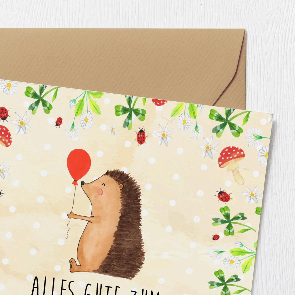 Deluxe Karte Igel Luftballon Karte, Einladungskarte, Geburtstagskarte, Klappkarte, Hochzeitskarte, Glückwunschkarte, Hochwertige Klappkarte, Grußkarte, Hochwertige Grußkarte, Tiermotive, Gute Laune, lustige Sprüche, Tiere, Geburtstagskind, Igel, Glückwunsch, Herzlichen Glückwunsch, Happy Birthday, Geburtstag, Ballon