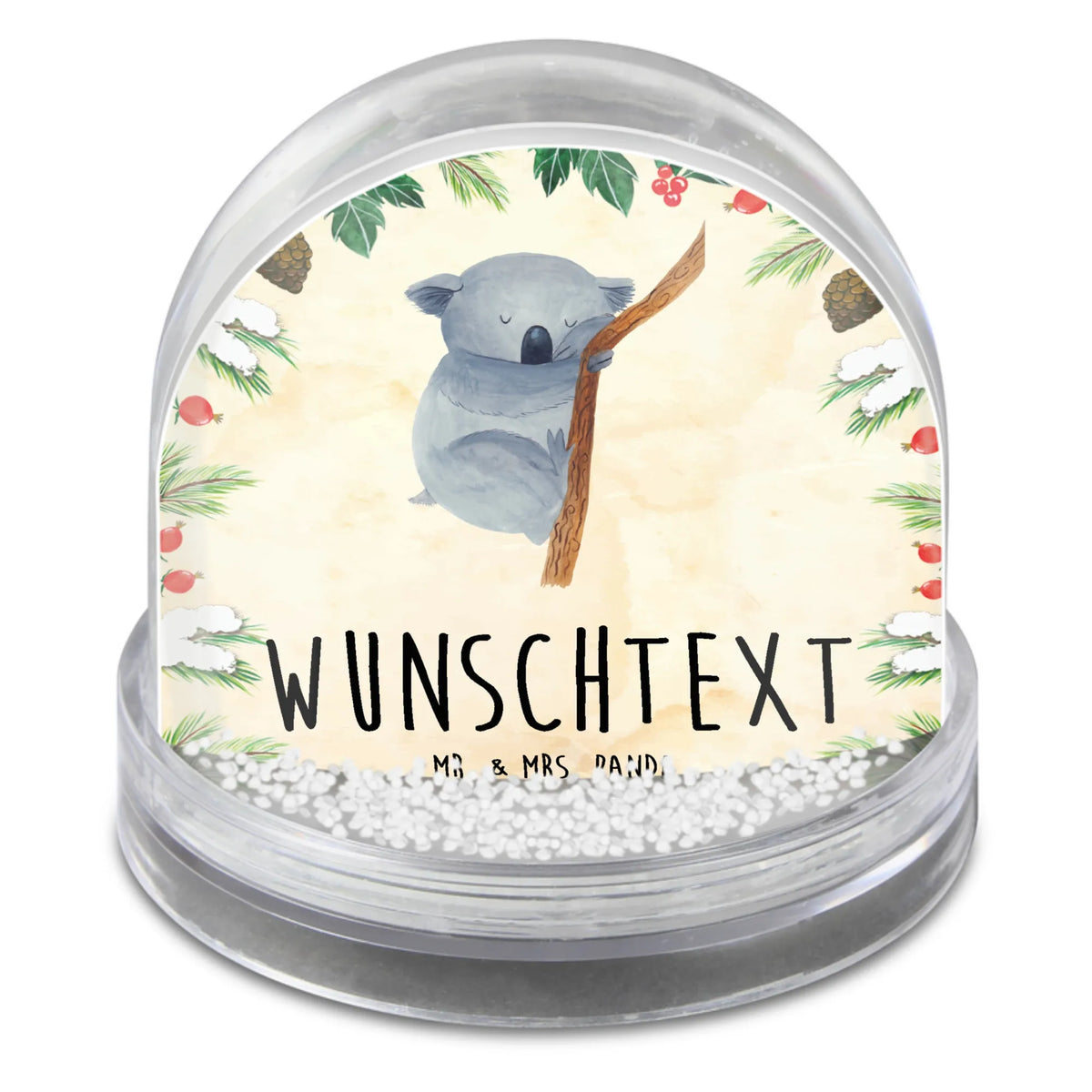 Personalisierte Schneekugel Koalabär Schneekugel mit individuellem Text, Individuelle Schneekugel, Schüttelkugel selbst gestalten, Schneekugel mit Text personalisiert, Personalisierte Schneekugel, Personalisierte Weihnachtsschneekugel, Schneekugel Selbst Gestalten, Kunststoff Schneekugel personalisiert, Personalisierte Schüttelkugel, Schneekugel Mit Namen, Schüttelkugel mit Namen, Weihnachtsschneekugel mit Namen, Schneekugel personalisiert, Schneekugel mit Wunschname, Schneekugel Mit Spruch, Personalisierbare Schneekugel, Lustige Sprüche, Tiere, Tiermotive, Gute Laune, Bär, Koalabär, Schlafzimmer, schlafen, Traum, Traumland, Koala, Träumen
