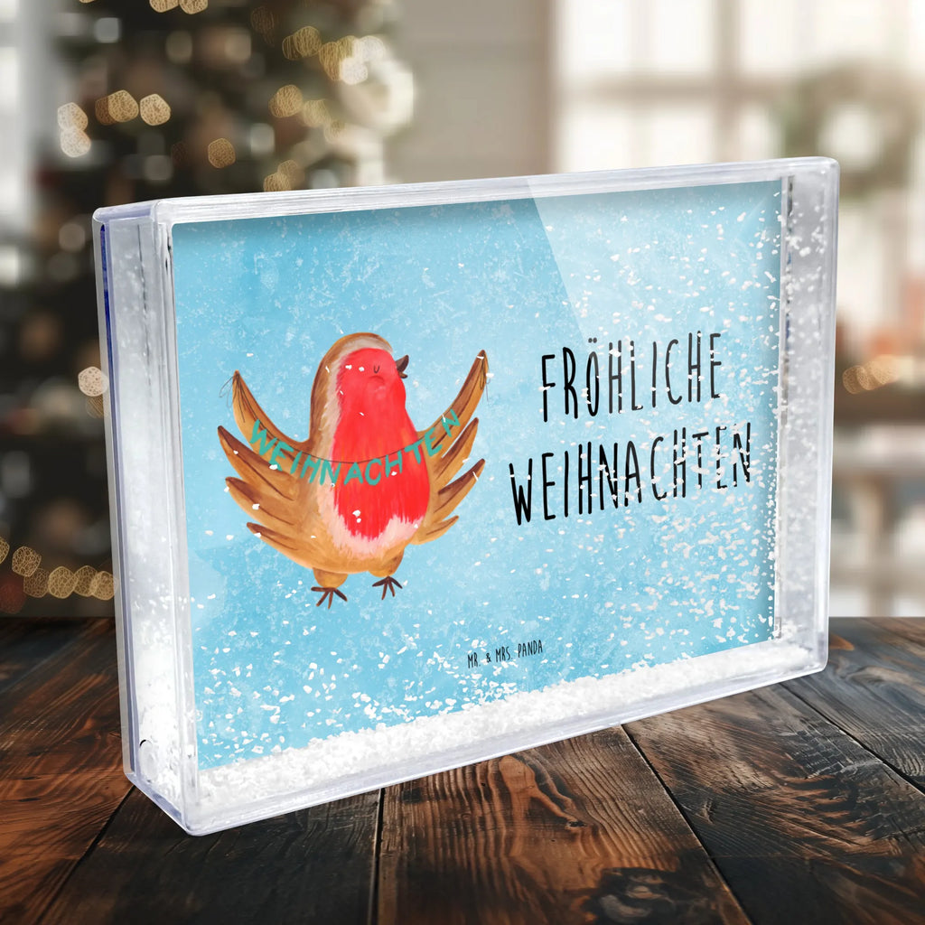 Schüttelrahmen Rotkehlchen Weihnachten Winter, Weihnachten, Weihnachtsdeko, Nikolaus, Advent, Heiligabend, Wintermotiv, Vogel, Frohe Weihnachten, Weihnachtsmotiv, xmas, Weihnachtsgruß