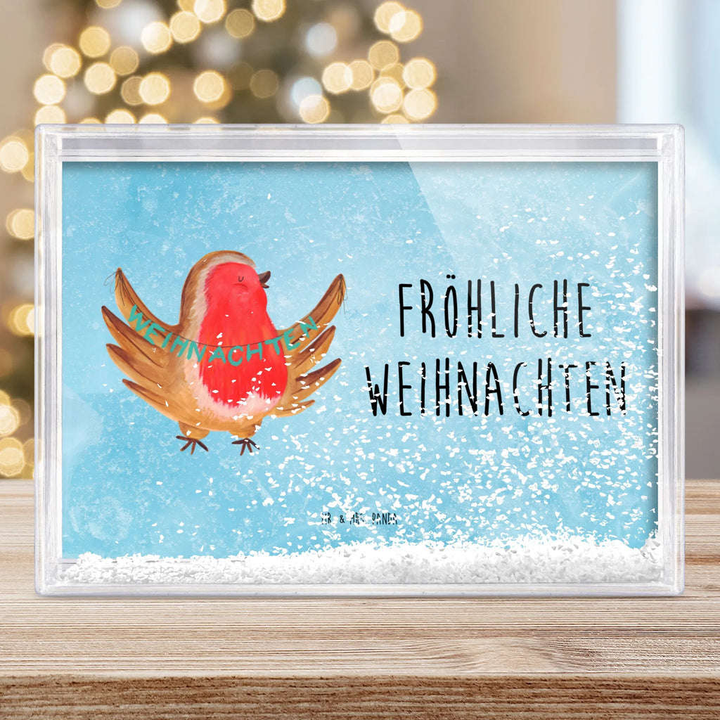 Schüttelrahmen Rotkehlchen Weihnachten Winter, Weihnachten, Weihnachtsdeko, Nikolaus, Advent, Heiligabend, Wintermotiv, Vogel, Frohe Weihnachten, Weihnachtsmotiv, xmas, Weihnachtsgruß