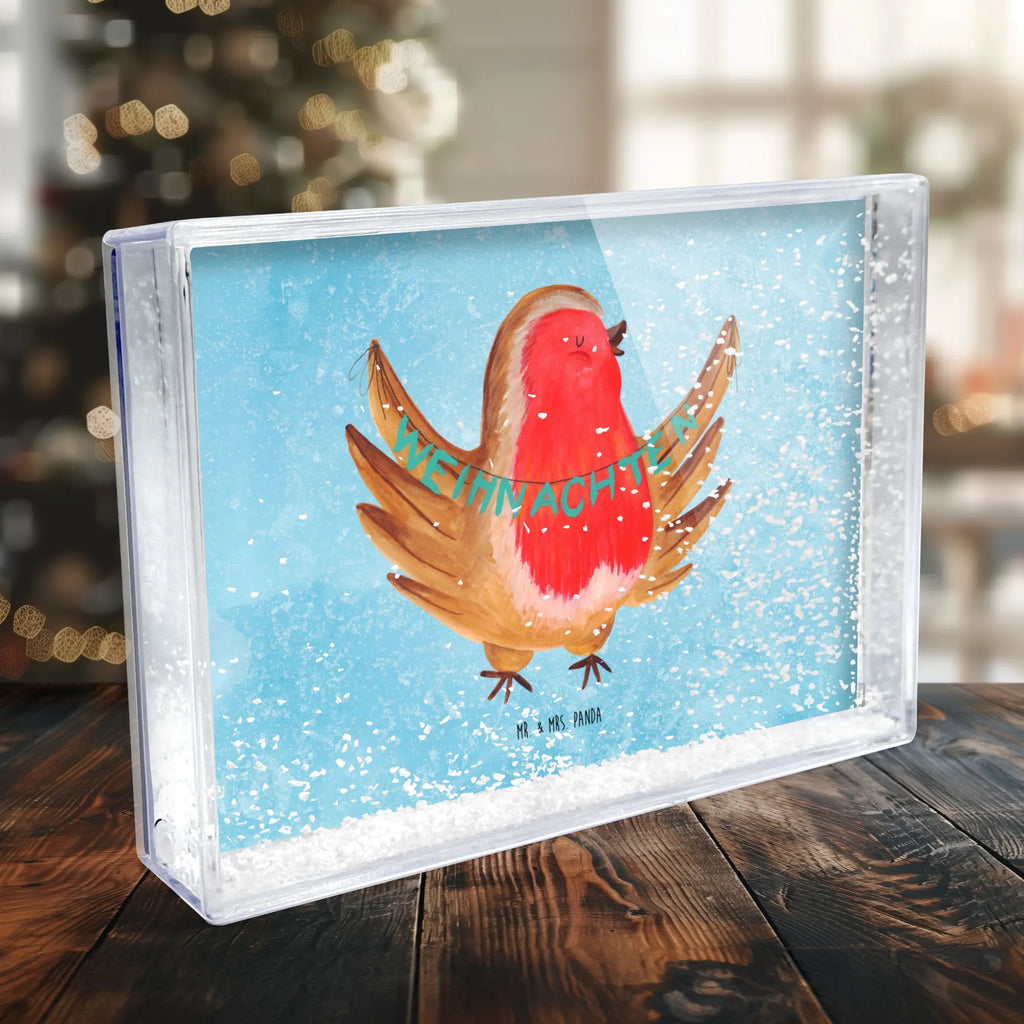 Schüttelrahmen Rotkehlchen Weihnachten Winter, Weihnachten, Weihnachtsdeko, Nikolaus, Advent, Heiligabend, Wintermotiv, Vogel, Frohe Weihnachten, Weihnachtsmotiv, xmas, Weihnachtsgruß