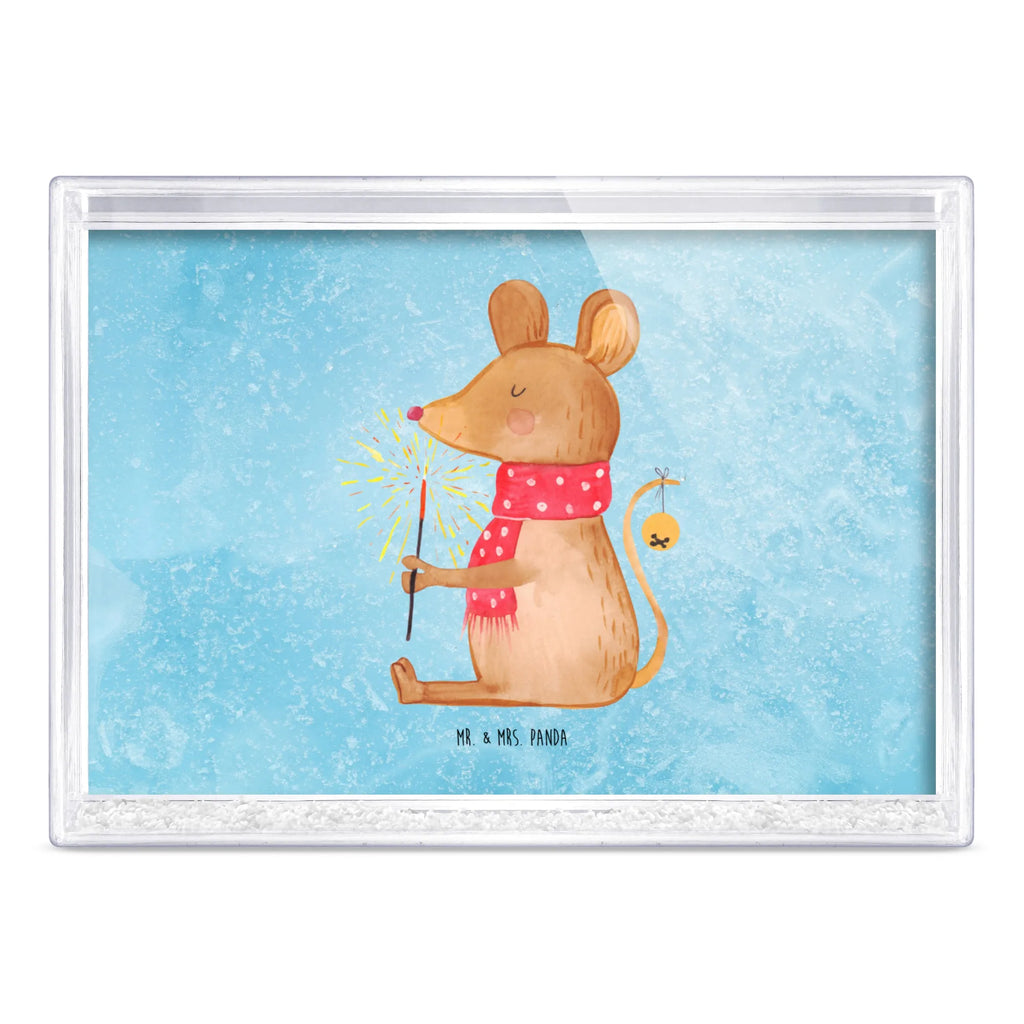 Schüttelrahmen Maus Weihnachten Winter, Weihnachten, Weihnachtsdeko, Nikolaus, Advent, Heiligabend, Wintermotiv, Weihnachtsgruß, Mäuschen, Maus, Weihnachtswunder, Frohe Weihnachten, Weihnachtsmotiv