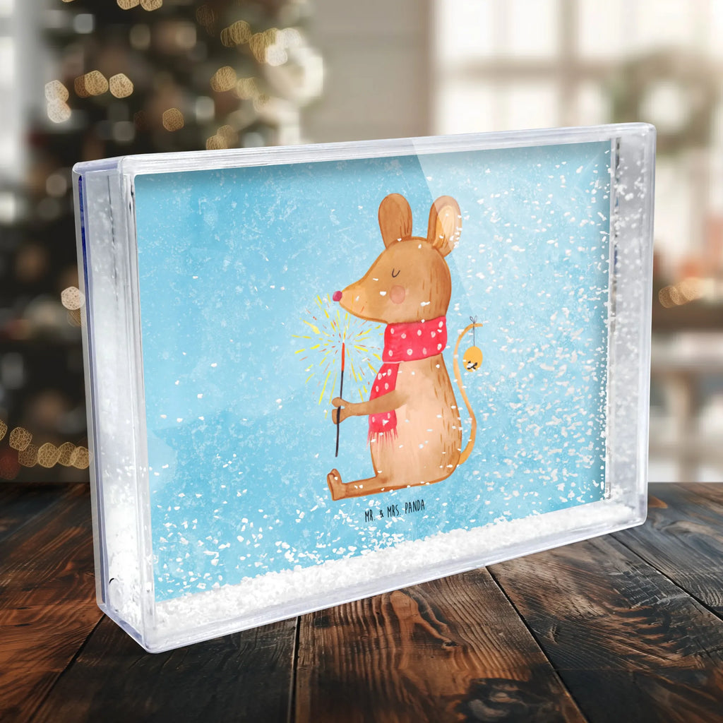 Schüttelrahmen Maus Weihnachten Winter, Weihnachten, Weihnachtsdeko, Nikolaus, Advent, Heiligabend, Wintermotiv, Weihnachtsgruß, Mäuschen, Maus, Weihnachtswunder, Frohe Weihnachten, Weihnachtsmotiv