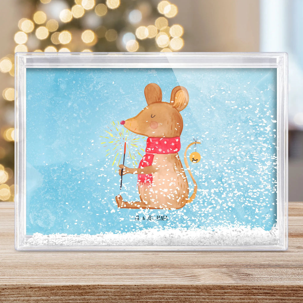 Schüttelrahmen Maus Weihnachten Winter, Weihnachten, Weihnachtsdeko, Nikolaus, Advent, Heiligabend, Wintermotiv, Weihnachtsgruß, Mäuschen, Maus, Weihnachtswunder, Frohe Weihnachten, Weihnachtsmotiv