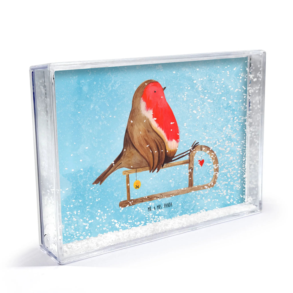 shake frame robin Sleds Winter, Weihnachten, Weihnachtsdeko, Nikolaus, Advent, Heiligabend, Wintermotiv, Schlitten, Vogel