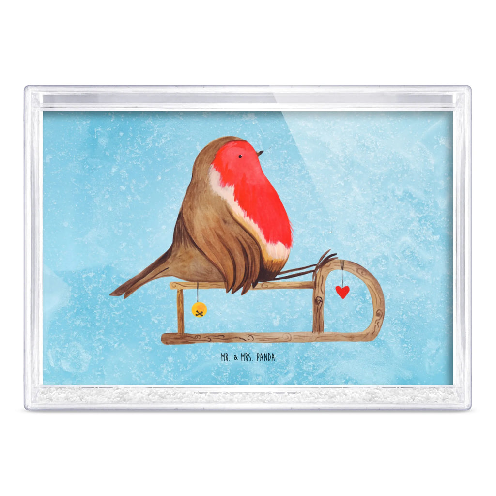 shake frame robin Sleds Winter, Weihnachten, Weihnachtsdeko, Nikolaus, Advent, Heiligabend, Wintermotiv, Schlitten, Vogel