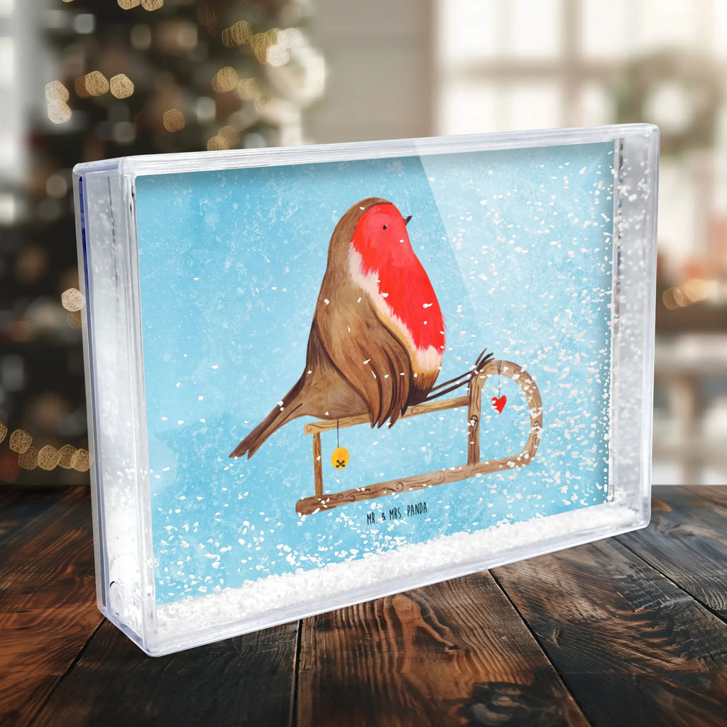 shake frame robin Sleds Winter, Weihnachten, Weihnachtsdeko, Nikolaus, Advent, Heiligabend, Wintermotiv, Schlitten, Vogel