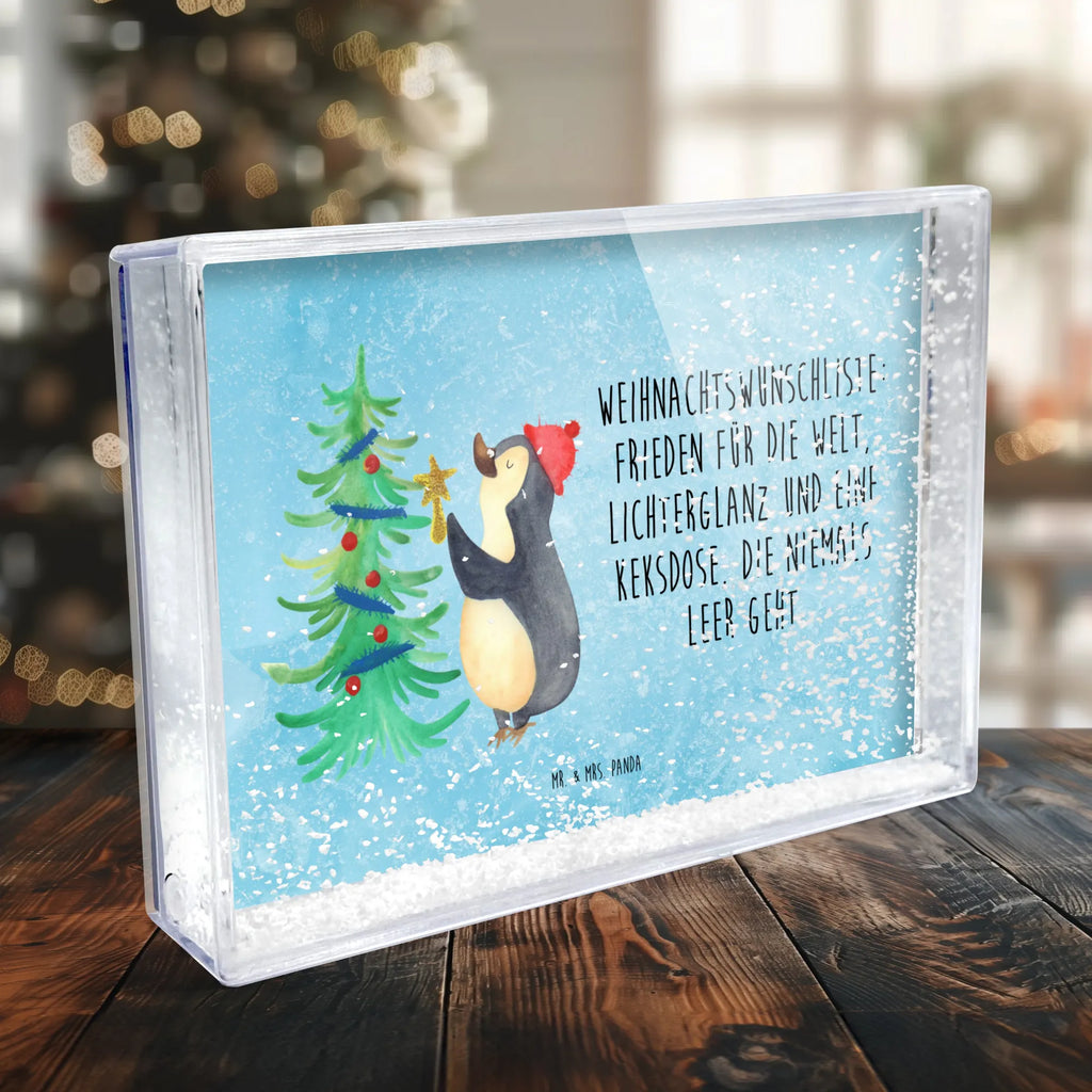 shake frame penguin Christmas tree Winter, Weihnachten, Weihnachtsdeko, Nikolaus, Advent, Heiligabend, Wintermotiv, Pinguin