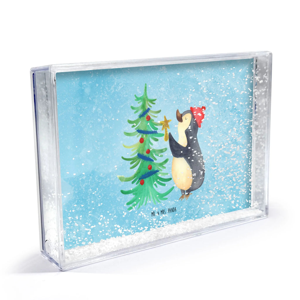 shake frame penguin Christmas tree Winter, Weihnachten, Weihnachtsdeko, Nikolaus, Advent, Heiligabend, Wintermotiv, Pinguin