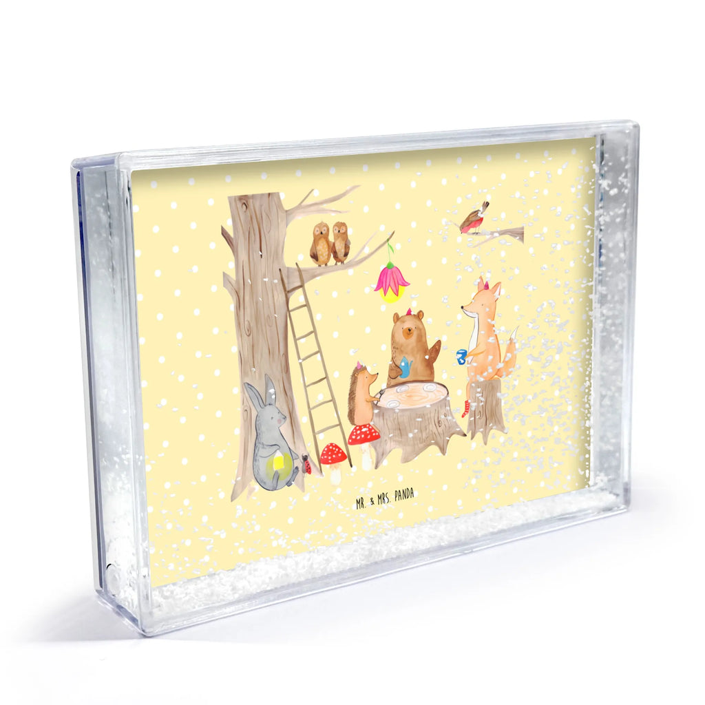 Schüttelrahmen Waldtiere Picknick Tiermotive, Gute Laune, lustige Sprüche, Tiere, Fuchs, Igel, Hase, Picknick, Eichhörnchen, Wald, Waldtiere, Maus