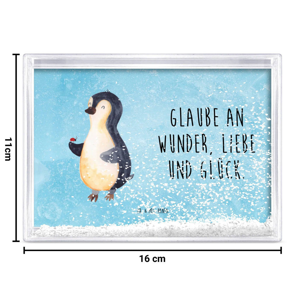 shake frame Penguin ladybug Pinguin, Glück, Pinguine, Liebe, Marienkäfer, Freude, Wunder, Lebensfreude