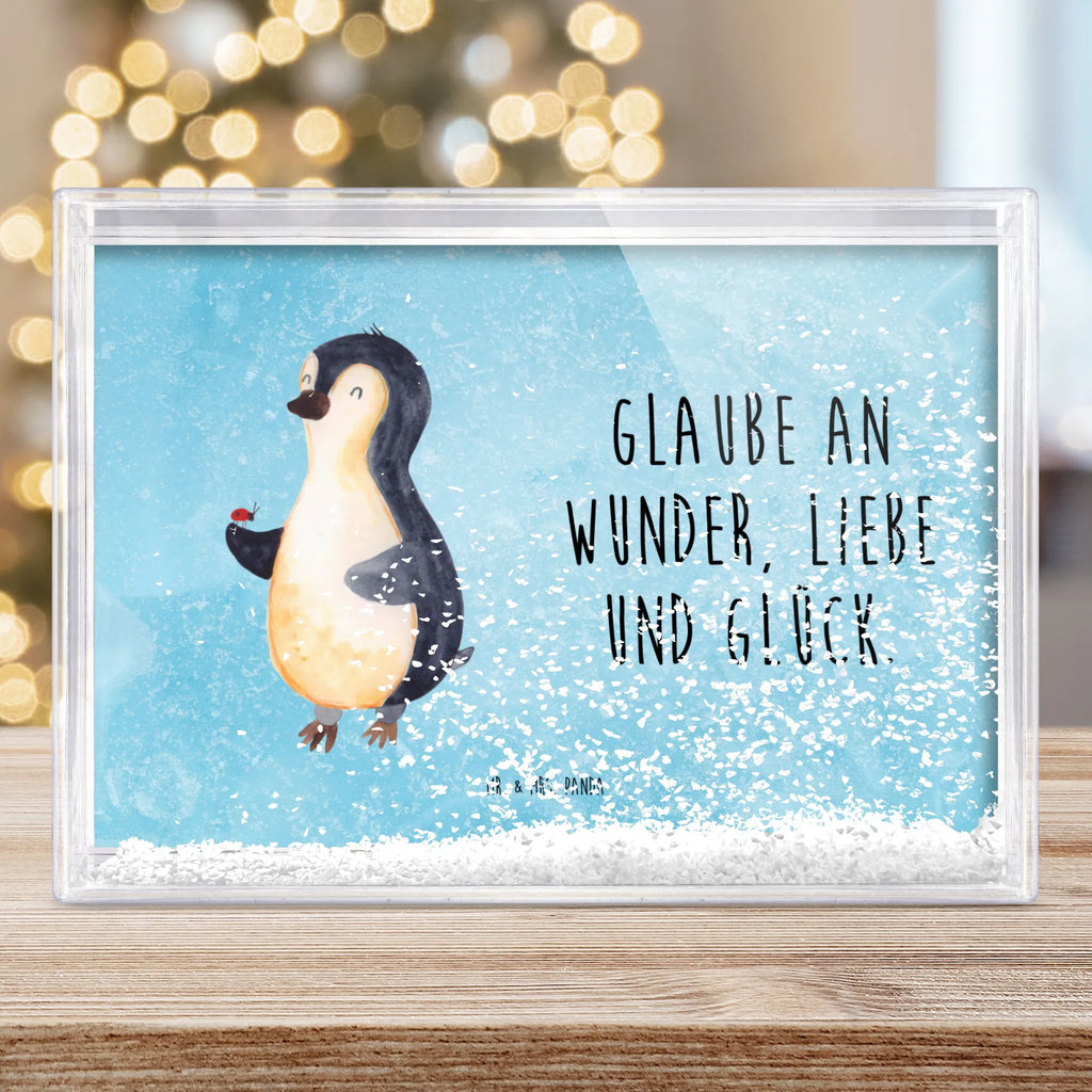 shake frame Penguin ladybug Pinguin, Glück, Pinguine, Liebe, Marienkäfer, Freude, Wunder, Lebensfreude