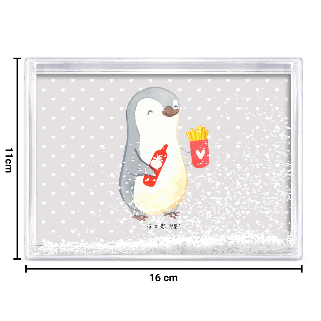 Schüttelrahmen Pinguin Pommes Liebe, Partner, Freund, Freundin, Ehemann, Ehefrau, Heiraten, Verlobung, Heiratsantrag, Liebesgeschenk, Jahrestag, Hocheitstag, Geschenk für Partner, Geschenk für Frauen, Mitbringsel, Hochzeitstag, Liebesbeweis, für Männer, Geschenk für Freundin, für Ehemann, Valentinstag