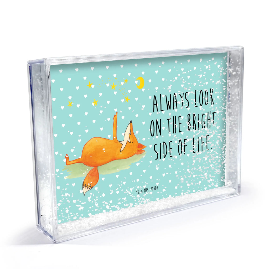 Schüttelrahmen Fuchs Sterne Fuchs, Always Look on the Bright Side of Life, Füchse, Spruch schön, tröstende Worte, Romantik, Spruch positiv