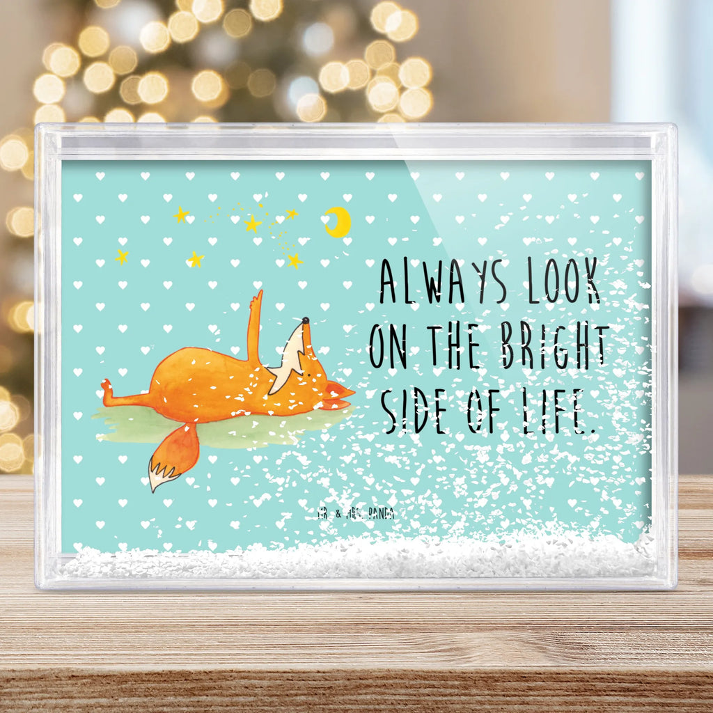 Schüttelrahmen Fuchs Sterne Fuchs, Always Look on the Bright Side of Life, Füchse, Spruch schön, tröstende Worte, Romantik, Spruch positiv