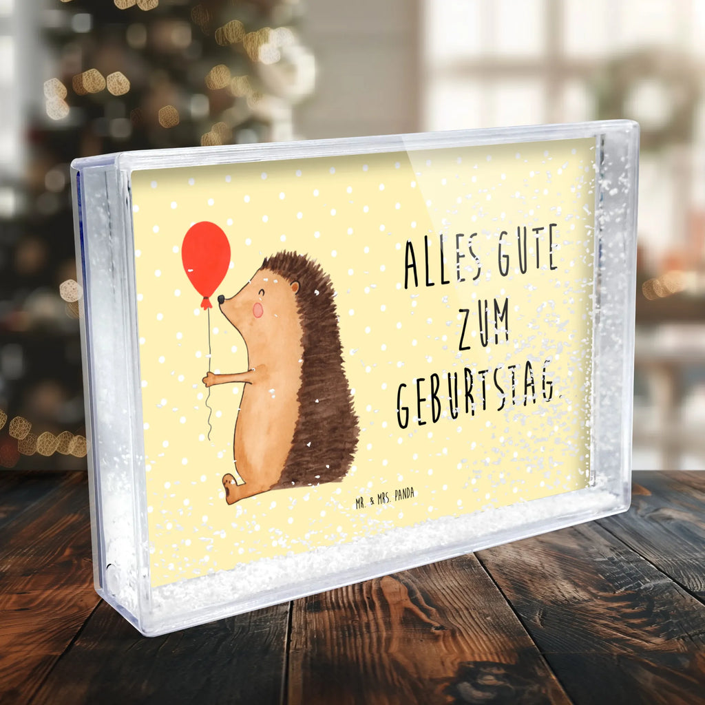 Schüttelrahmen Igel Luftballon Tiermotive, Gute Laune, lustige Sprüche, Tiere, Geburtstag, Igel, Ballon, Geburtstagskind, Happy Birthday, Herzlichen Glückwunsch, Glückwunsch