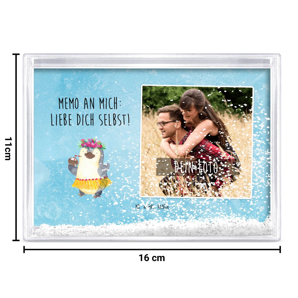 Schüttelrahmen mit Foto Pinguin Kokosnuss Fotogeschenke, Orginalles Fotogeschenk, Bilderrahmen mit Foto, Schüttelrahmen mit Foto, Fotogeschenk, Rahmen mit Foto, Pinguin, Hawaii, Kokosnuss, Urlaub, Pinguine, Aloha