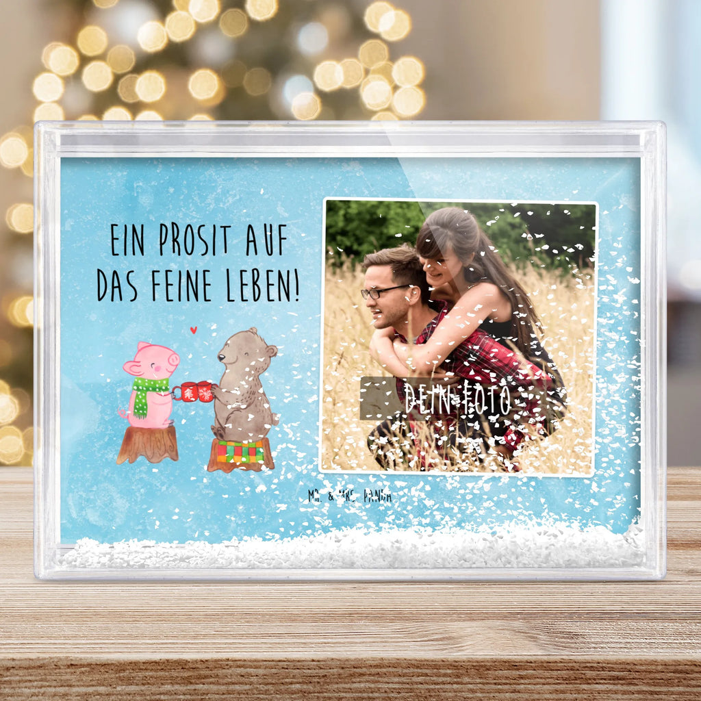 Shake Frame with Photo Glowing Pig Bash Schüttelrahmen mit Foto, Rahmen mit Foto, Bilderrahmen mit Foto, Fotogeschenke, Fotogeschenk, Orginalles Fotogeschenk, Winter, Weihnachten, Weihnachtsdeko, Nikolaus, Advent, Heiligabend, Wintermotiv, Prost, Alles Gute, Bär, Schwein, Weihnachtszeit