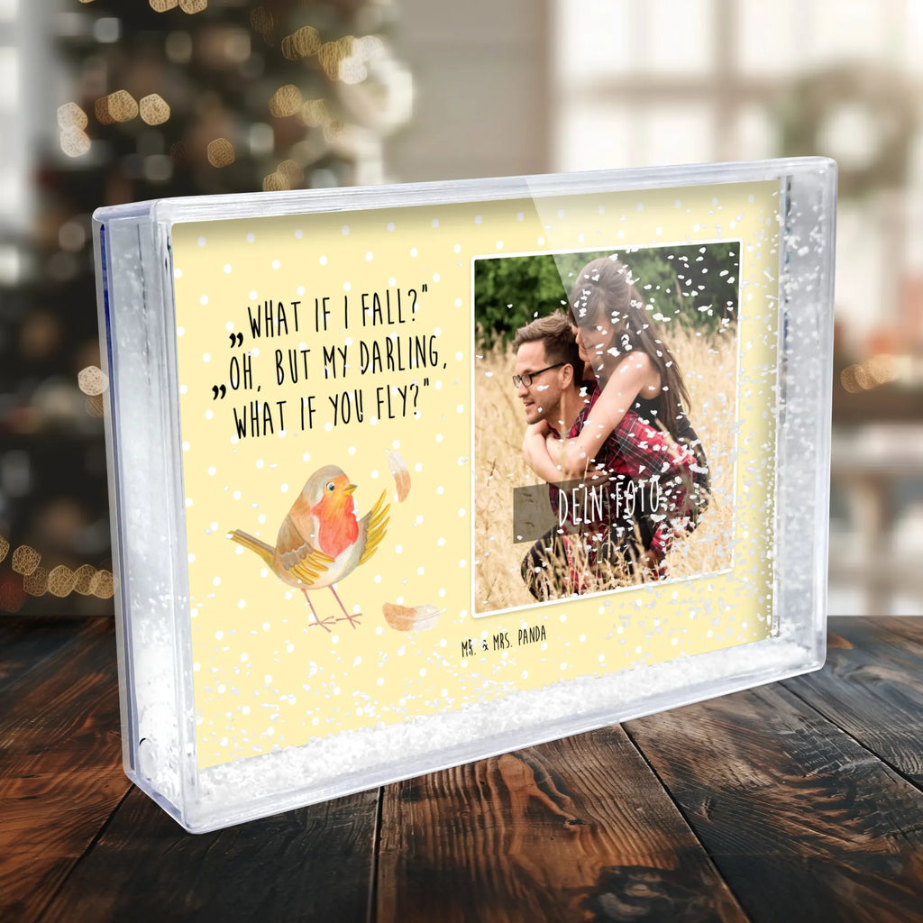 Shake Frame with Photo robin feathers Schüttelrahmen mit Foto, Orginalles Fotogeschenk, Fotogeschenk, Fotogeschenke, Bilderrahmen mit Foto, Rahmen mit Foto, Tiermotive, Gute Laune, lustige Sprüche, Tiere, fliegen, What if i fall, Motivation Sprüche, Motivationsbilder, Vogel, Spruch Motivation, Spruch Mut, Rotkehlchen