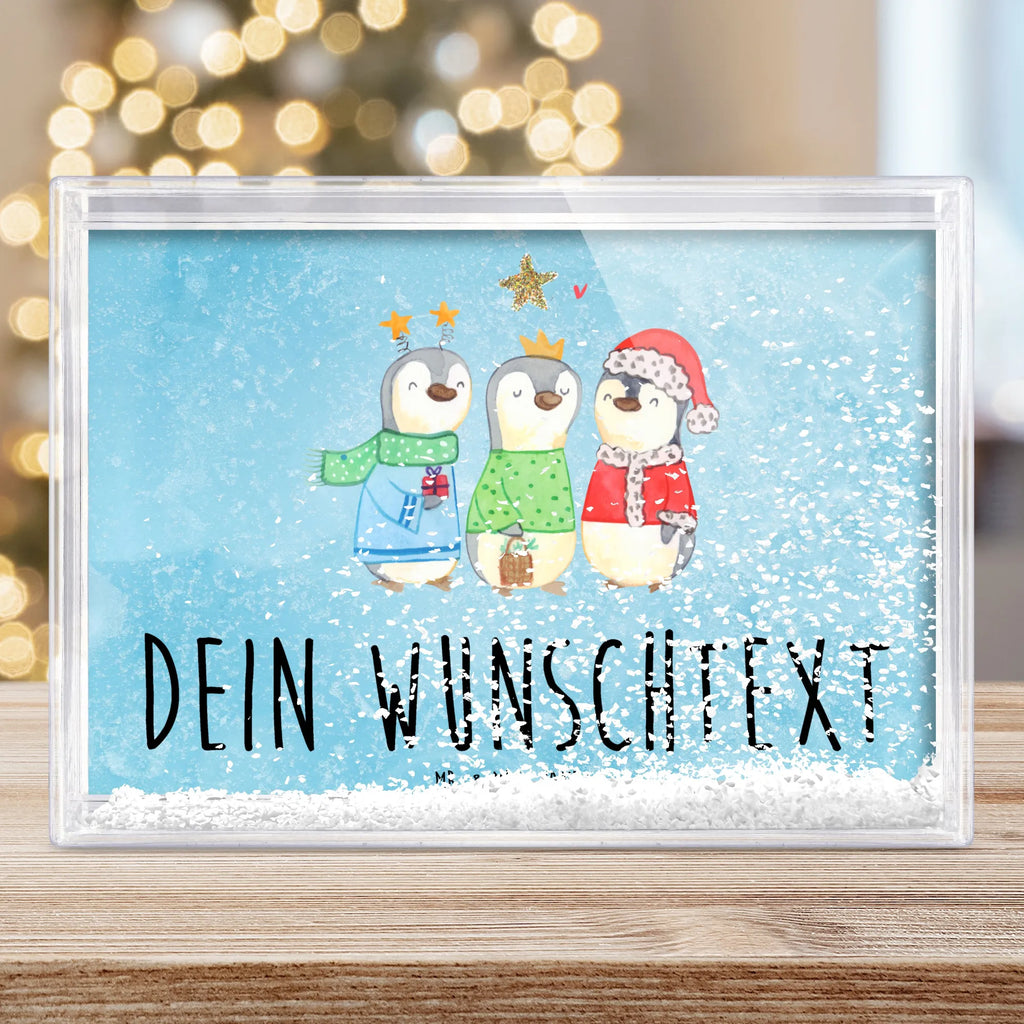 Personalisierter Schüttelrahmen Winterzeit Heilige drei Könige Winter, Weihnachten, Weihnachtsdeko, Nikolaus, Advent, Heiligabend, Wintermotiv, Weihnachtstage, Weihnachtsmann, Heilige drei Könige, Weihnachtszeit